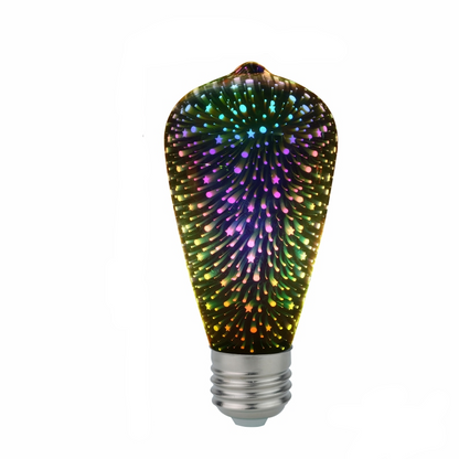 LED lampen met Vuurwerk Effect