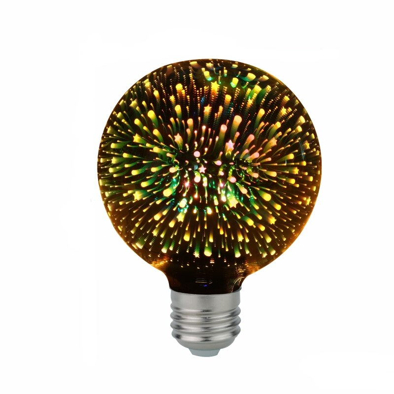 LED lampen met Vuurwerk Effect
