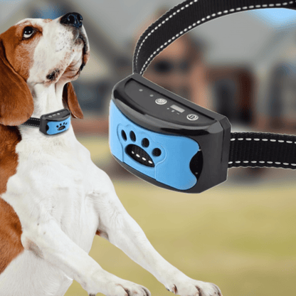 Pijnloze Anti-Blaf Halsband – Trillingen & Ultrasoon voor Honden