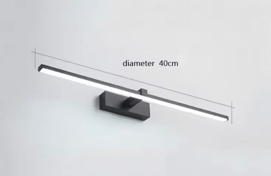 VoordeelPaleis Moderne LED-wandlamp voor Badkamerwand koel wit 40 cm