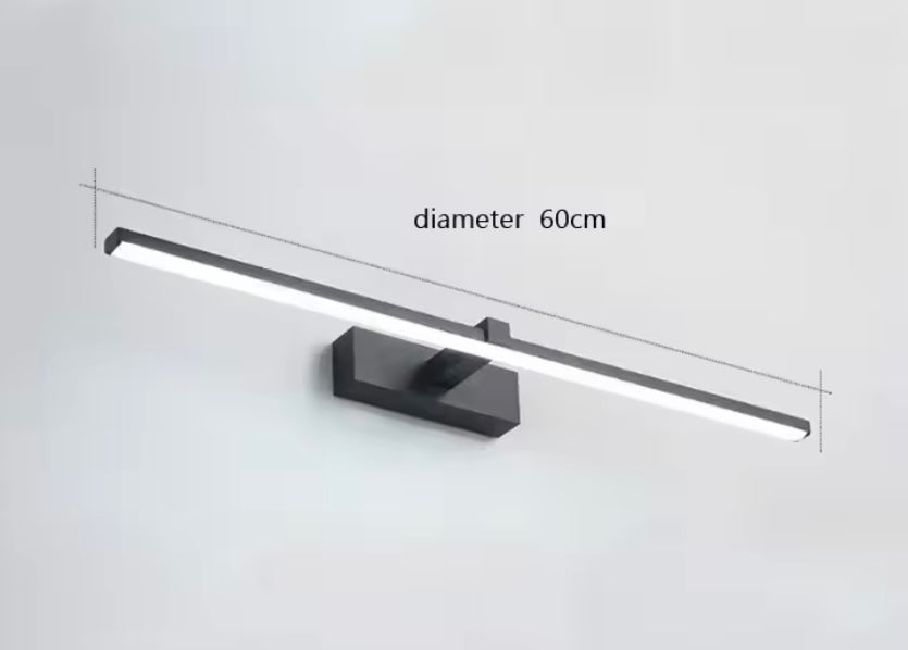 VoordeelPaleis Moderne LED-wandlamp voor Badkamerwand koel wit 60 cm