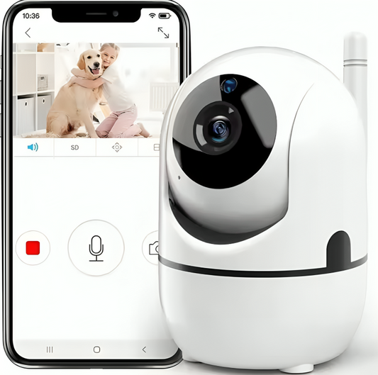 Draadloze Babycamera met Nachtzicht en HD Audioverbinding