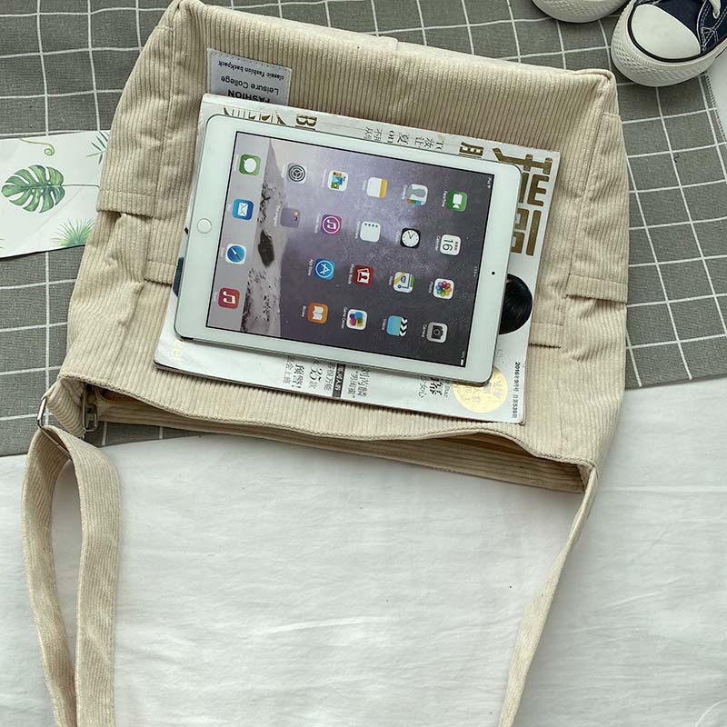 FayeLijn | Canvas Schoudertas met Stijlvol Design en Duurzame Afwerking